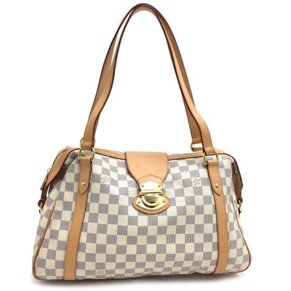 Louis Vuitton Stresa PM Damier Shoulder Bag Azure